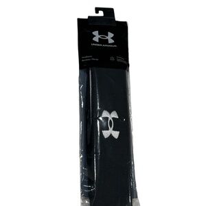 Under Armour Men’s Black Headband Moisture Wicking Athletic NWT